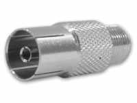 Televes Preisner FK-KK1 F IEC Silber Kabelschnittstellen-/adapter (Kupplung),