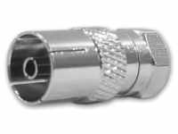 Televes Preisner FS-KK1 F IEC Silber Kabelschnittstellen-/adapter (Kupplung),