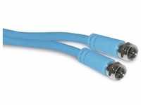 Maxview, Auto Antenne, SAT-Antennenanschlusskabel, 2x F-Stecker, flexibel, blau, 1,5