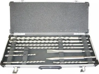 Makita D-21191, Makita D-21191 Bohrer und Meissel Set SDS-Plus 10 tlg. + Koffer (10,