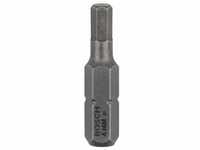 Bosch Professional Zubehör, Bits, Schrauberbit Extra-Hart HEX 4, 25 mm, 3er-Pack