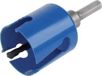 wolfcraft 5962000, wolfcraft 1 Universal-Lochs&auml;ge HM &oslash;152mm (152 mm) (5962000) Blau