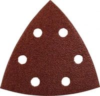 Makita P-33277, Makita Deltaschleifpapier mit Klett K (80) (P-33277) Rot