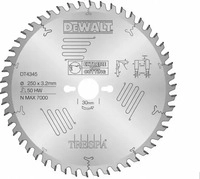 DeWalt DT4345-QZ, DeWalt Kreissaegeblatt stat. 250/30mm 50HZ (DT4345-QZ)