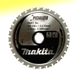 Makita B-47058, Makita Kreiss&auml;geblatt f&uuml;r Inox &Oslash; 150x20 x 60 Z&auml;hne (B-47058)