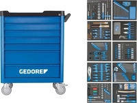 Gedore 2980347, Gedore WSL-L-TS-308 Werkzeugwagen workster smartline mit 308-teiligen