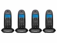 Motorola C1004LB+, Telefon, Blau