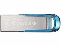 SanDisk Ultra Flair (128 GB, USB A, USB 3.0) (8083960) Blau