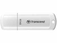 Transcend TS64GJF730, Transcend JetFlash 730 (64 GB, USB A, USB 3.0) Weiss, 100 Tage