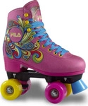 FILA Quad Bella M&auml;dchen Rollschuh (35) (12953185) Pink/Rosa