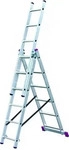 Krause 033383, Krause Vielzweckleiter CORDA alu 3x 8 Sprossen, H: 225,0 cm (225 cm)
