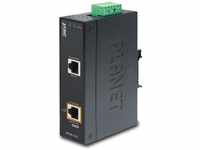 Planet Industrial IEEE 802.3at High Power over Ethernet (2 Ports) (13915311) Schwarz