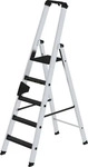 Munk 042705, Munk Stufen-Stehleiter 250 kg einseitig begehbar mit clip-step R13 5