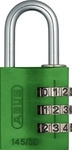 Abus 145/30 GR&Uuml;N, Abus Zahlenschloss (145/30 GR&Uuml;N)
