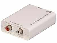 Lindy HDMI ARC Audio Converter Analog (Digital -> Analog), Audio Adapter, Weiss