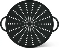 Emsa 514561, Emsa Spritzschutz 4in1 (31 cm, Metall) (514561) Schwarz