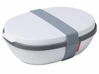 Rosti Mepal Lunchbox Ellipse Duo-White, Lunchbox, Weiss