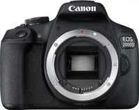 Canon 2728C001, Canon EOS 2000D (24.10 Mpx, APS-C / DX) (2728C001) Schwarz