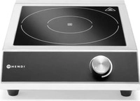 Hendi 239780, Hendi Induktionskocher (239780) Schwarz/Silber
