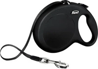 Flexi 0471-L8-5, Flexi New Classic Gurt (L, Hund, Spazieren) (0471-L8-5) Schwarz