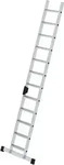 Munk 228733, Munk Stufen-Anlegeleiter mit Standard-Traverse 12 Stufen (Anlegeleiter,