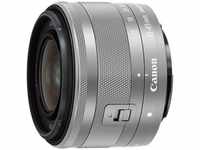 Canon 0597C005, Canon EF-M 15-45mm f/3.5-6.3 IS STM Silber (Canon EF-M, APS-C /...