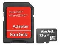 SanDisk Imaging microSDHC 32GB (microSDHC, 32 GB), Speicherkarte, Schwarz