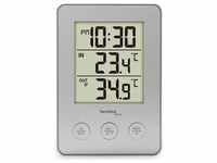 Technoline Temperatur-Messgerät WS 9175 K, Wetterstation, Silber
