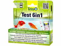 Tetra 303429, Tetra Pond Quick Test 6in1 (Wasseraufbereitung Aquarium)