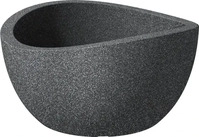Scheurich 55367, Scheurich Wave Globe (39.30 x 21 cm) (55367) Schwarz