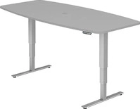 Hammerbacher XDSM22/5/S, Hammerbacher Konferenztisch elektrisch H-verstellb.