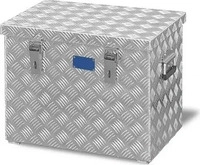 Alutec 41070, Alutec Transportkiste R70 (70l: 52.2 x 37.5 x 42 cm) (41070) Silber