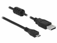 Delock USB-A - USB micro-B (1.50 m, USB 2.0), USB Kabel