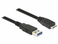 Delock USB-A – USB Micro-B (2 m, USB 3.0), USB Kabel