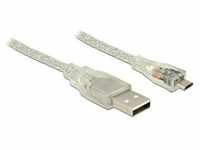 Delock Micro Ferritkern (0.50 m, USB 2.0), USB Kabel