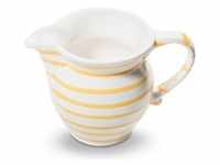 Gmundner Keramik Gelbgeflammt, Milchgießer Cup 0,3 Liter, Vorratsbehälter