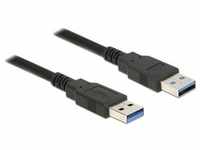 Delock USB A – USB A (2 m, USB 3.0), USB Kabel