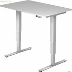 Hammerbacher 411513, Hammerbacher Sitz-Steh-Schreibtisch VXDSM (120 x 80 x 128.50 cm)