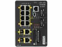 Cisco IE 8 10/100,2 T/SFP, BASE (8 Ports) (10156612) Schwarz