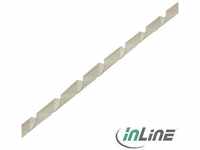 InLine 59947K, InLine Spiralband 10m (Kabelspiralschlauch, 10000 mm) Weiss