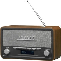 Denver 111111000180, Denver DAB-18 (DAB+, FM, Bluetooth) (111111000180) Grau/Schwarz