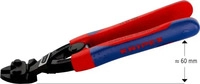 Knipex 72 62 200, Knipex Kraft-B&uuml;ndigschneider (200 mm) (72 62 200) Blau/Rot/Schwarz