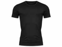 Mey, Herren, Shirt, Dry Cotton Unterhemd / Shirt Kurzarm, Schwarz, (M)