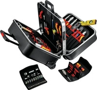 Knipex 00 21 41, Knipex Werkzeugkoffer BIG Twin Move Elektro (63 Teile) (00 21 41)