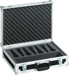 Roadinger 30109900, Roadinger Mikrofon-Case Road 7 Mikrofone schwarz (30109900)