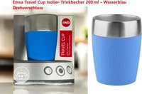 Emsa 514515, Emsa Travel Mug Cup (0.20 l) (514515) Blau