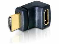 Delock 65072, Delock HDMI Stecker > HDMI Buchse 90° oben (HDMI, 2.79 cm) (65072)