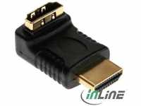 InLine 17600F, InLine HDMI Adapter Stecker/Buchse gewinkelt (Winkeladapter)