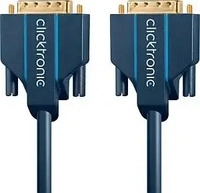 clicktronic 70332, clicktronic Dvi - Dvi (2 m) (70332) Blau