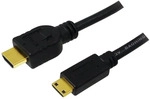 LogiLink CH0022, LogiLink HDMI (Typ A) - mini HDMI (Typ C) (1.50 m) (CH0022) Schwarz